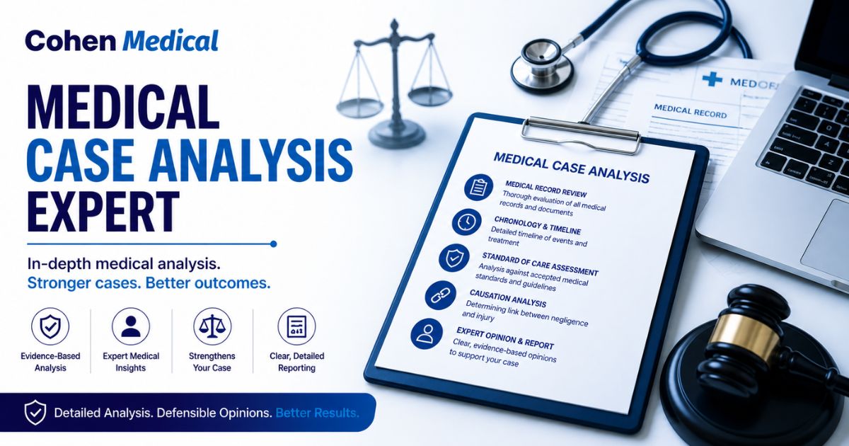 How Can a Medical Case Analysis Expert Help Strengthen Your Legal Case?